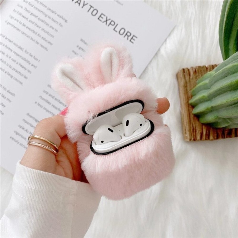 NEW Rabbit ears Apple Airpods 1 2 Pro case - Picture 3 of 8